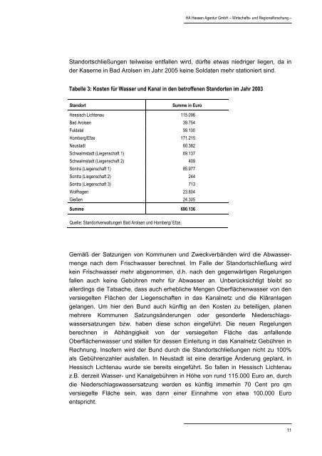 Truppenreduzierung und Freigabe von militärischen Liegenschaften ...