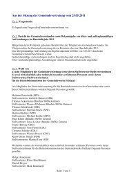 25.05.2011 (pdf) - Gemeinde Fuldatal