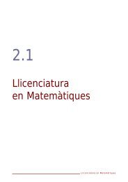 guia docent 07-08 lm - Facultat de Matemàtiques i Estadística - UPC