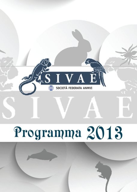 Programma SIVAE 2013:Programma SIVAE 2013