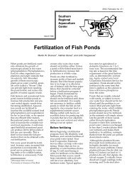 SRAC 0471: Fertilization of Fish Ponds