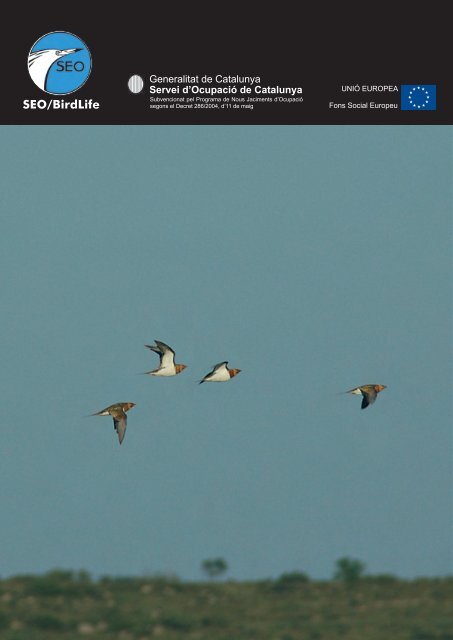 ELS OCELLS I LES ZONES ESTEPÀRIES - SEO/BirdLife