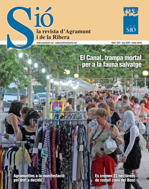 Sió 557. Juliol 2010 - Revista Sió