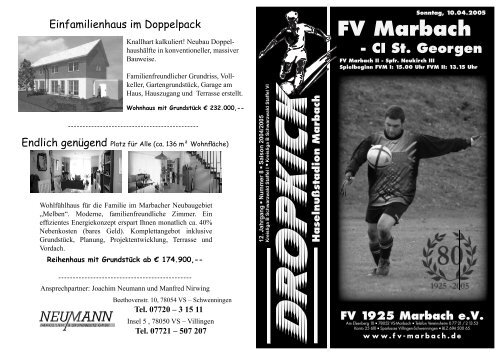 FV Marbach - FV 1925 Marbach e.V.