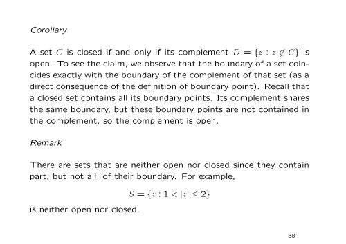 1. Complex numbers A complex number z is defined as an ordered ...