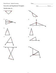 special right triangles kuta