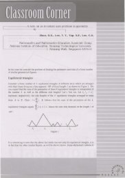 Equilateral triangles - Singapore Mathematical Society