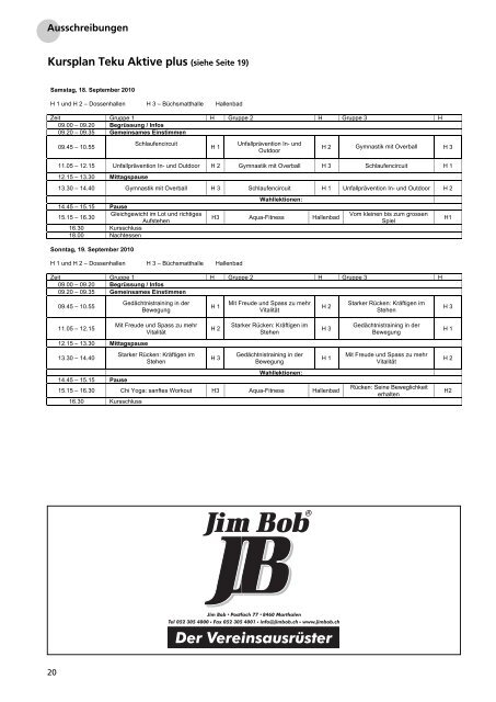 inform - TURNVERBAND Luzern, Ob- und Nidwalden