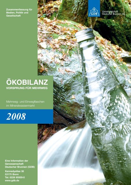 ÖKOBILANZ - Genossenschaft Deutscher Brunnen eG