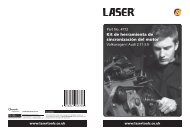 Kit de herramienta de sincronización del motor - Laser Tools
