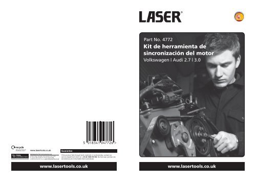 Kit de herramienta de sincronización del motor - Laser Tools