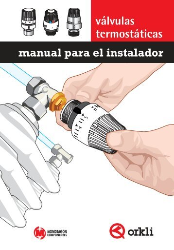 Manual de instalación VÁLVULAS TERMOSTÁTICAS - Orkli