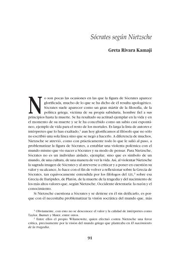 Sócrates según Nietzsche