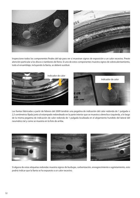 Manual de servicio para llantas Alcoa