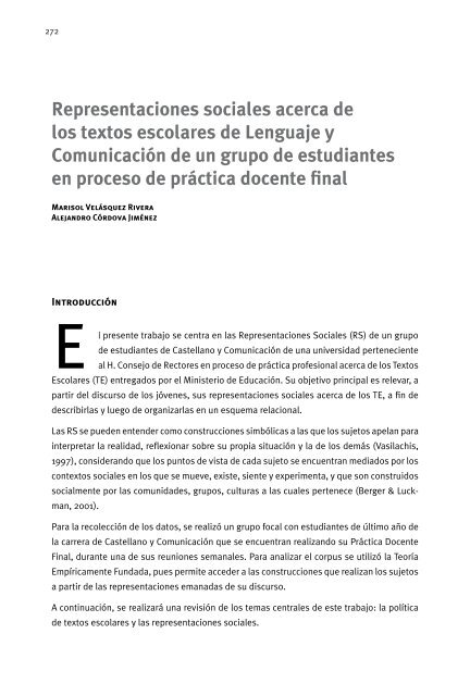 Seminario Internacional sobre textos de ... - Textos Escolares