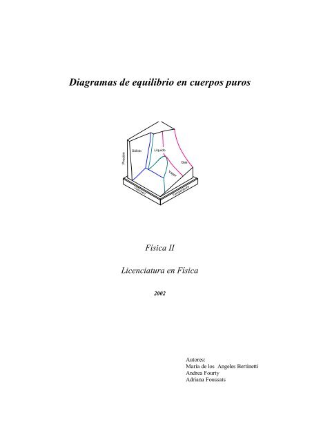 Diagramas de equilibrio en cuerpos puros - Web del Profesor