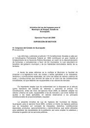 Atarjea - Congreso del Estado de Guanajuato