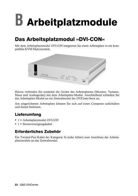 G&D DVICenter - Guntermann und Drunck GmbH
