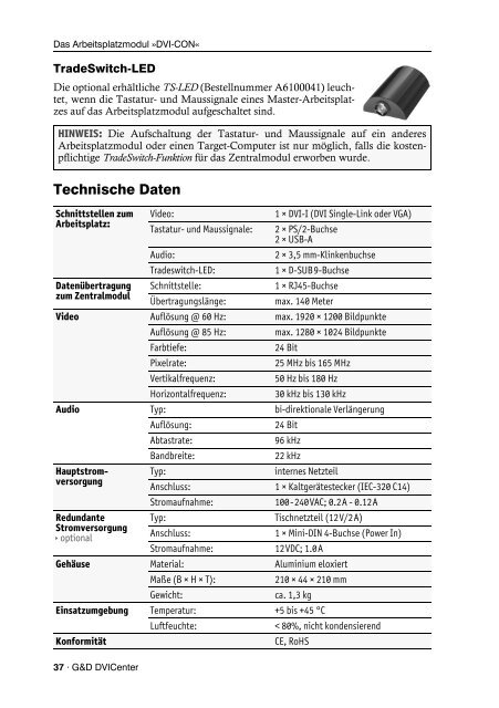 G&D DVICenter - Guntermann und Drunck GmbH