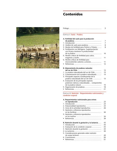 A. Producción ovina - Repositorio Digital Redagrochile