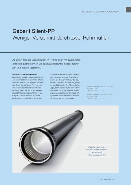 Geberit dialog