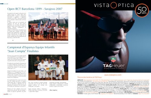 Revista N176 - Real Club de Tenis Barcelona