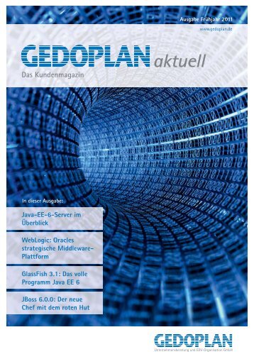 Ausgabe Frühjahr 2011 - Gedoplan