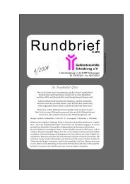 RundbriefG 5949 - Gefährdetenhilfe Scheideweg eV