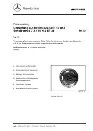 Umrüstung auf Reifen 225/60 R 15 und Scheibenrad 7 J ... - gehner.de