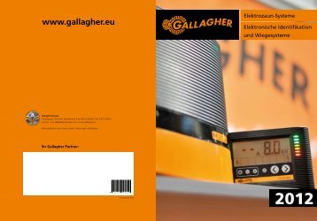 NEUHEITEN! - Gallagher.eu