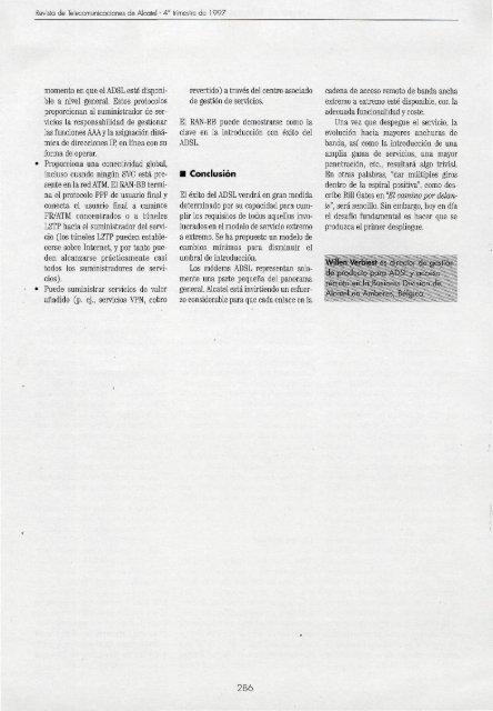 revista de telecomunicaciones de alcatel - Archivo Digital del COIT