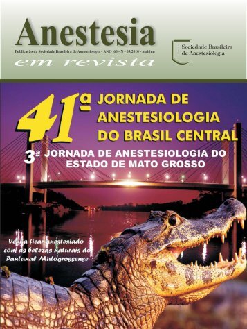 Maio/Junho - Sociedade Brasileira de Anestesiologia