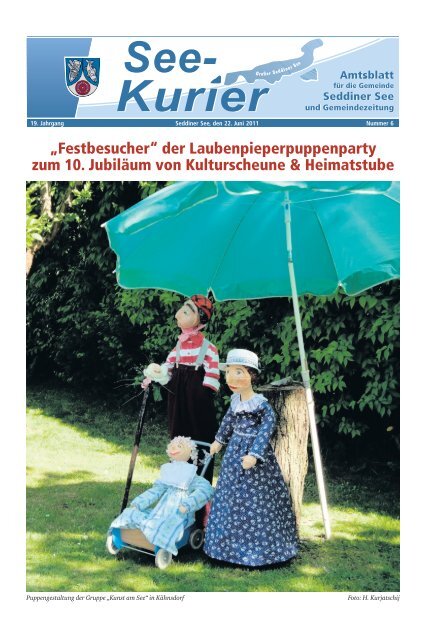 AMTSBLATT für die Gemeinde Seddiner See