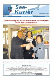 Ausgabe - Nr.2 vom 27. Februar 2013 - Gemeinde Seddiner See