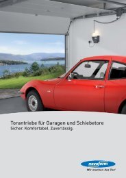 Torantriebe für Garagen und Schiebetore - Garagentor-federn.de