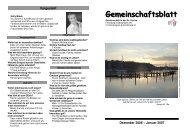 Gemeinschaftsblatt - Gemeinschaft-flensburg.de