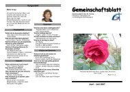 Gemeinschaftsblatt - Gemeinschaft-flensburg.de