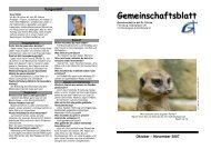 Gemeinschaftsblatt - Gemeinschaft-flensburg.de