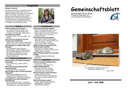 Gemeinschaftsblatt - Gemeinschaft-flensburg.de