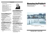 Gemeinschaftsblatt - Gemeinschaft-flensburg.de