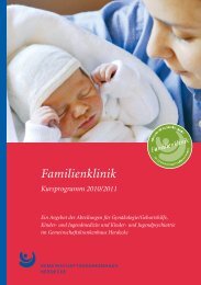 Familienklinik - Gemeinschaftskrankenhaus Herdecke