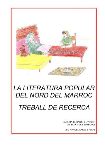 la literatura popular del nord del marroc treball de recerca - Recercat