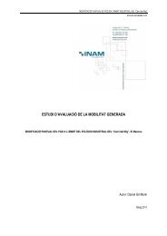 estudi d'avaluació de la mobilitat generada - Ajuntament del Masnou