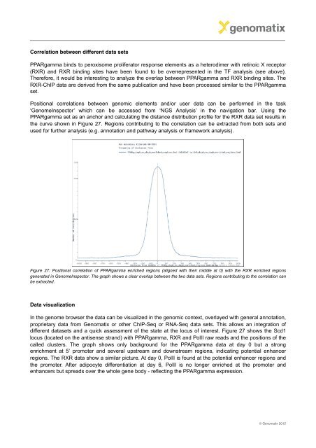 a ChIP-Seq case study - Genomatix