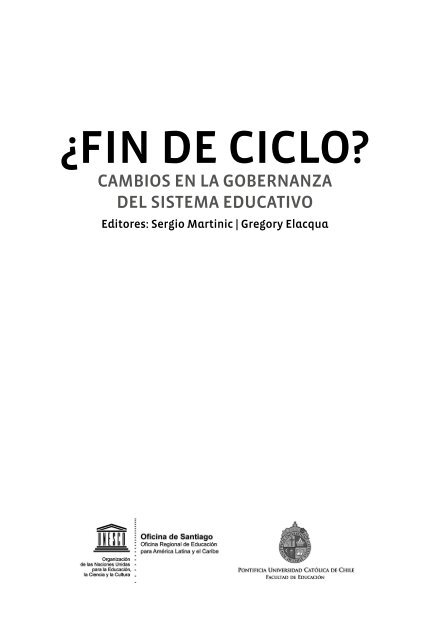 ¿ FIN DE CICLO?