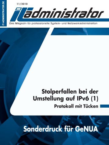 Workshop Teil 1 (PDF) - GeNUA