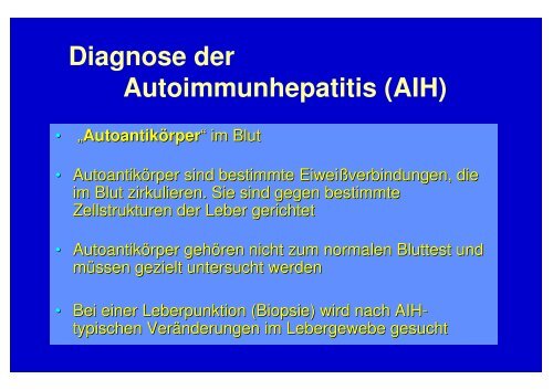 PBZ + Autoimmunhepatitis - Gastroenterologische ...