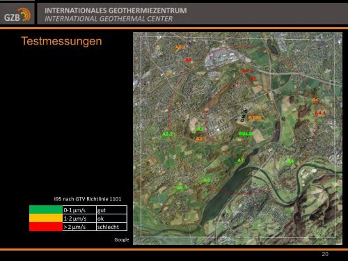 Seismisches Monitoring Netzwerk für Bochum