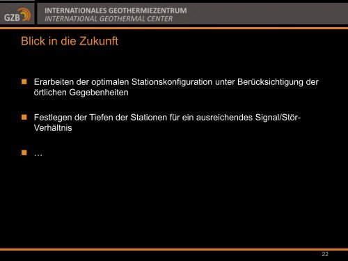 Seismisches Monitoring Netzwerk für Bochum