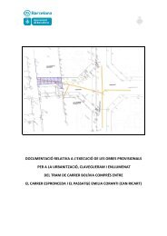 documentació relativa a l'execució de les obres ... - 22@ Barcelona